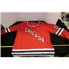 Image 1 : Dennis Hull Chicago Jersey, Signed Size: XL