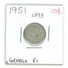 Image 1 : 1951 Canadian George VI Dime