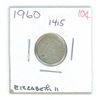 Image 1 : 1960 Canadian Elizabeth II Laureate Dime