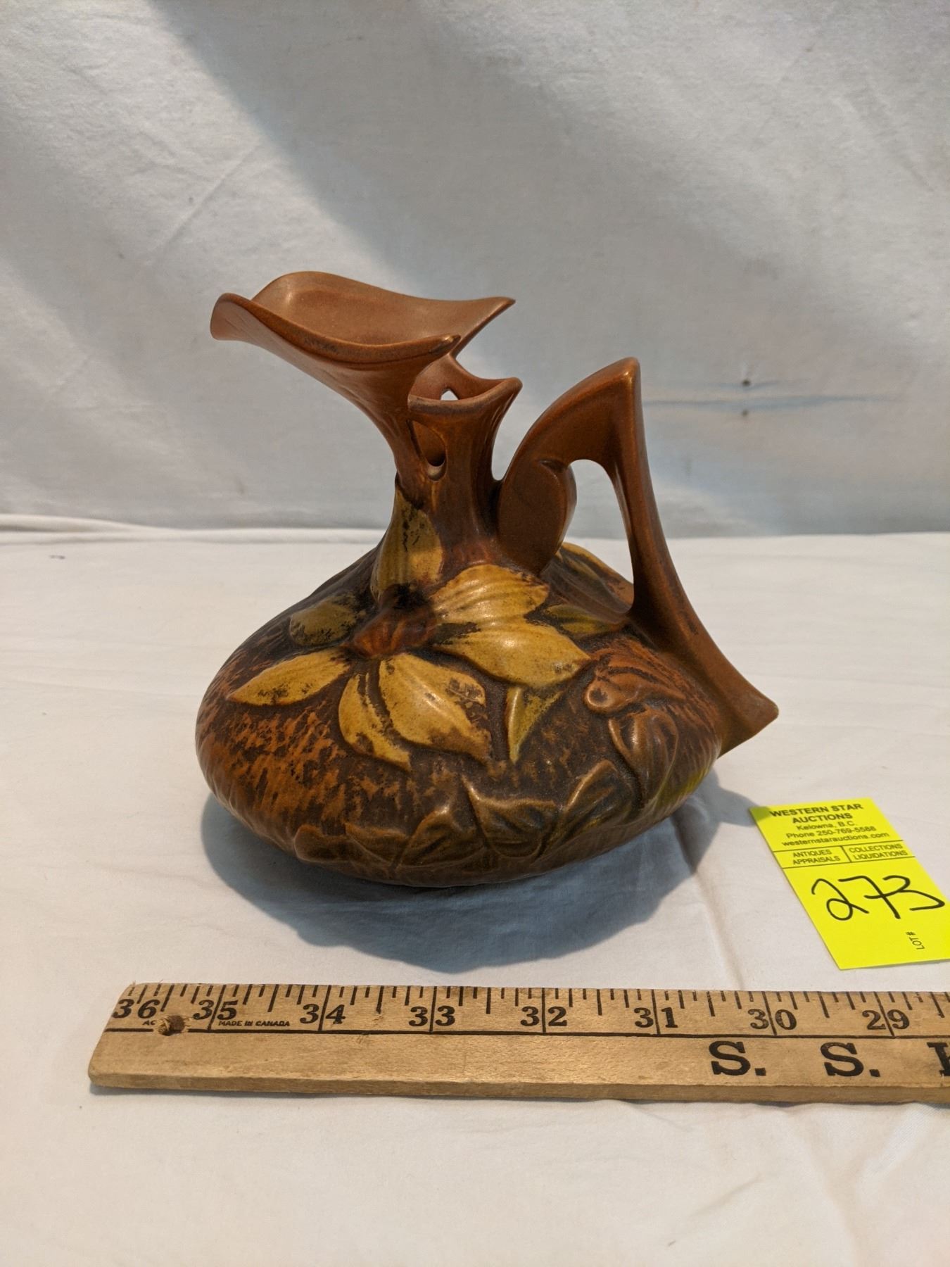 Roseville Pottery pitcher