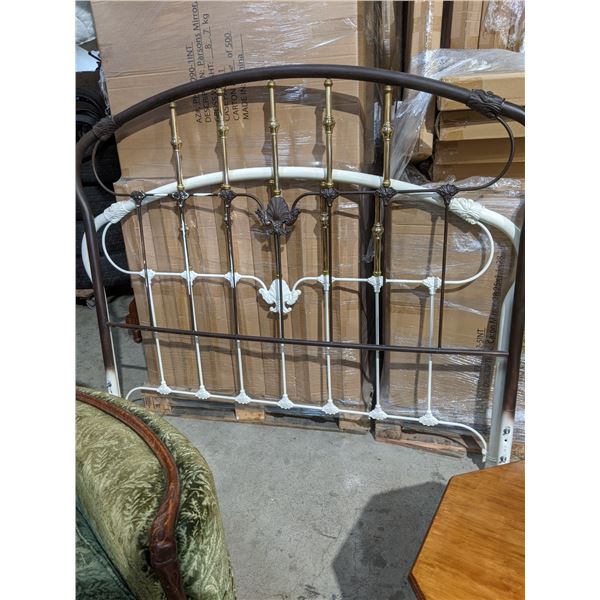 brass headboard footboard no rails