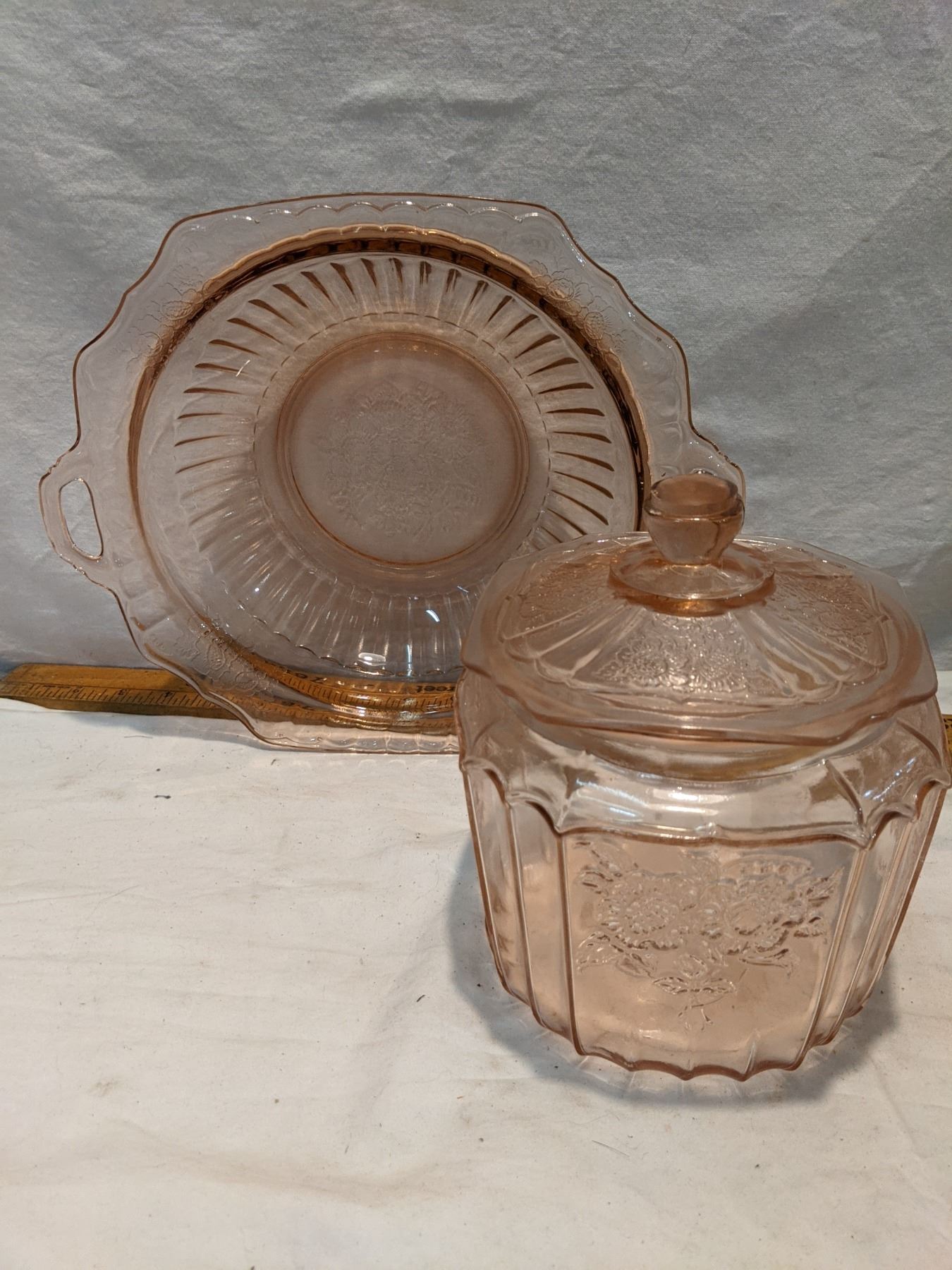 mayfair pink depression glass