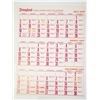 Image 2 : Disneyland 1978 Park Operating Calendar