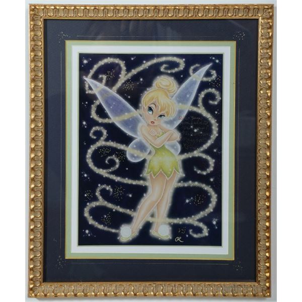Disney Tinker Bell Modern Art Print Signed Margaret Kerry