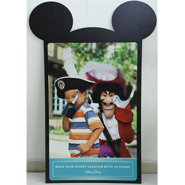 Disney Parks Captain Hook Sign