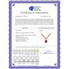 Image 2 : Genuine 15.8 ctw Ruby Necklace 14KT Yellow Gold - REF-37X2M