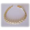 SOLID 14K GOLD PLUMERIA FLOWERS BRACELET NEW
