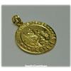 Image 2 : Saint Christopher Pendant Charm Solid 14K GOLD