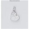 Swarovski Crystals Sterling Silver Pendant NEW BIG