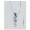 Swarovski Crystals Sterling Silver NECKLACE New
