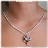 Necklace Gemstones Sterling Silver GENUINE NEW