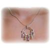 Image 1 : Necklace Amethyst Garnet Citrine Peridot Topaz