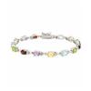 Image 1 : TOPAZ AMETHYST CITRINE PERIDOT BRACELET GARNET