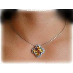 Necklace Topaz Amethyst Garnet Citrine Peridot