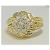 Image 3 : Diamond Ring 14K Gold Size 7 7.5 8 6.5 8.5 REAL