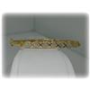 Image 5 : Bangle Bracelet Genuine Diamond Yellow Gold 10K
