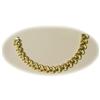 HEAVY BIG Solid 14K Gold Stampato Bracelet 21g