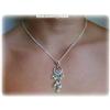 GENUINE Blue Topaz Necklace Sterling Silver NEW