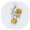 GENUINE Citrine Necklace Sterling Silver SOLID