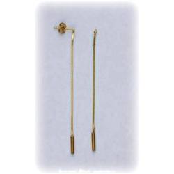 New 3" Solid 14K Gold Dangle Drop Earrings YG
