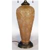 Image 1 : FRENCH MOLDED GLASS VASE, drilled and adap