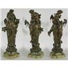 Image 4 : MONUMENTAL FRENCH ART NOUVEAU BRONZE The M