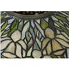 Image 4 : TIFFANY STYLE LEADED GLASS PARLOR LAMP 20"