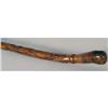 Image 2 : CARVED FOLK ART CANE carved with a variety