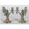 Image 1 : PAIR OF CHRISTOFLE SILVERPLATED CANDELABRA