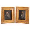Image 1 : PAIR OF WAX PORTRAITS, St. Vincent & Admir
