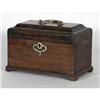 Image 1 : GEORGE III MAHOGANY TEA CADDY with secret