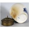 Image 2 : DUTCH TOBACCO JAR 13" high overall with br