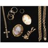 Image 1 : TRAY LOT OF ESTATE JEWLERY including small