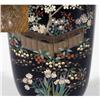 Image 2 : FINE JAPANESE CLOISONNE VASE with silver c