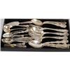 Image 1 : TRAY LOT OF STERLING FLATWARE, 893 grams,