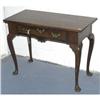 Image 1 : GEORGE III MAHOGANY SIDE TABLE, with drawe