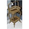 Image 1 : WICKER SEWING STAND, with Heywood Bros. la