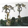 Image 1 : PAIR OF GRAPE CLUSTER TABLE LAMPS in the B