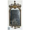 Image 1 : 1 ADAMS STYLE PAINTED AND GILT MIRROR, 53"