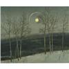 Image 2 : ERIC SLOANE Ring Around The Moon 20"x24" o