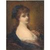 Image 2 : E. HAMMON, 13"x10" oil on canvas, portrait