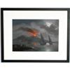 Image 1 : ITALIAN GOUACHE OF THE ERUPTION OF VESUVIU
