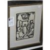 Image 1 : GEORGE ROUAULT LITHOGRAPH, 12"x8", dated 1