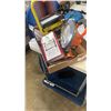 Image 1 : TRAY OF SHOP LIGHTS, POWER OUTLETS