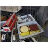 Image 1 : Lot of Hilti kwik bolt anchors, wire clamps and new sanding discs