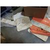 Image 2 : Box of boots, shoes and baseball bases
