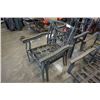 Image 2 : 6 METAL PATIO CHAIRS - 2 ARE SWIVEL