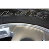 Image 8 : Set of four bridgestone dueller P255 70 R18 tires on aluminum jeep 5 x 127 bolt pattern rims