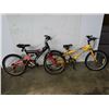 Image 1 : BLACK SPORTEK AND YELLOW NORCO YOUTH BIKES