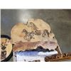 Image 2 : EASTERN PRINTS, SHADOWBOX ART, PAINTED TREE FUNGUS
